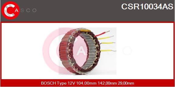 Casco CSR10034AS - Stator, alternator furqanavto.az