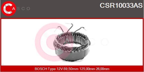 Casco CSR10033AS - Stator, alternator furqanavto.az