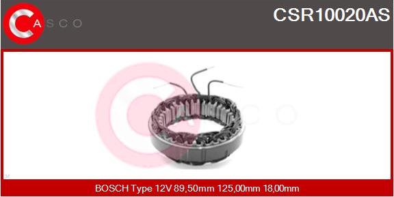 Casco CSR10020AS - Stator, alternator furqanavto.az