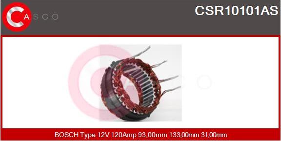 Casco CSR10101AS - Stator, alternator furqanavto.az