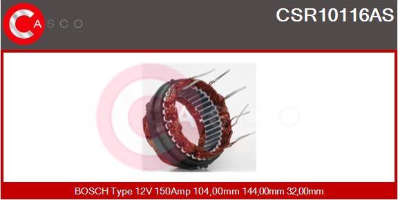 Casco CSR10116AS - Stator, alternator furqanavto.az