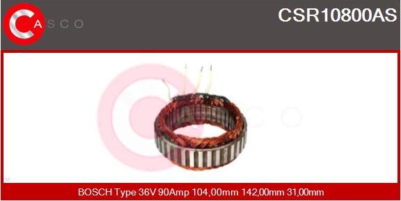 Casco CSR10800AS - Stator, alternator furqanavto.az