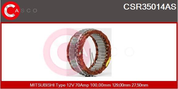 Casco CSR35014AS - Stator, alternator furqanavto.az