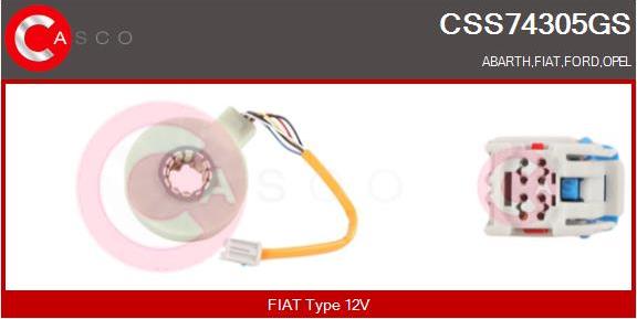 Casco CSS74305GS - Sükan bucağı sensoru furqanavto.az