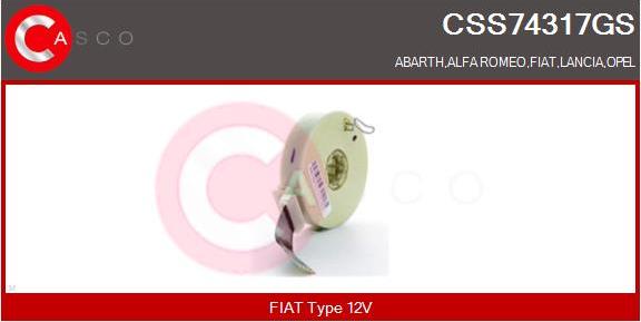 Casco CSS74317GS - Sükan bucağı sensoru furqanavto.az