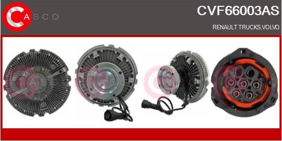 Casco CVF66003AS - Debriyaj, radiator ventilyatoru furqanavto.az