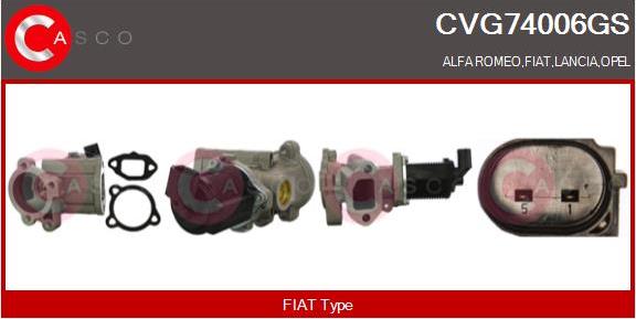 Casco CVG74006GS - EGR Valf furqanavto.az