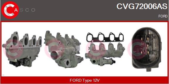 Casco CVG72006AS - EGR Valf furqanavto.az