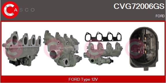 Casco CVG72006GS - EGR Valf furqanavto.az