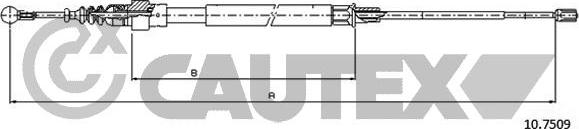 Cautex 468239 - Kabel, dayanacaq əyləci furqanavto.az