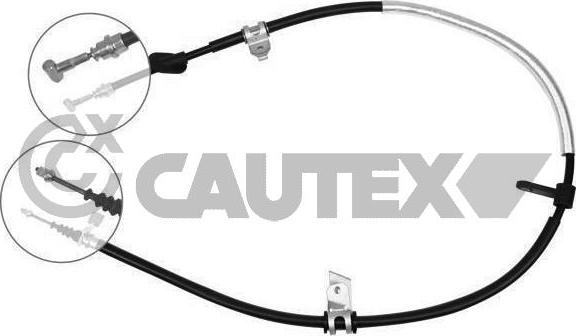 Cautex 019034 - Kabel, dayanacaq əyləci furqanavto.az