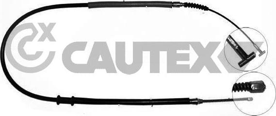 Cautex 015936 - Kabel, dayanacaq əyləci furqanavto.az