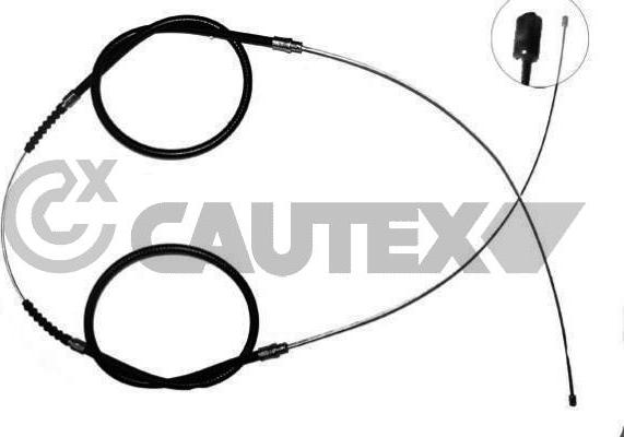 Cautex 018185 - Kabel, dayanacaq əyləci furqanavto.az