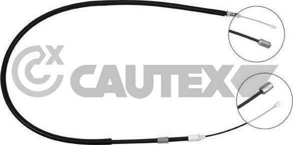 Cautex 028363 - Kabel, dayanacaq əyləci furqanavto.az