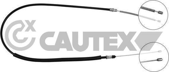 Cautex 028203 - Kabel, dayanacaq əyləci furqanavto.az