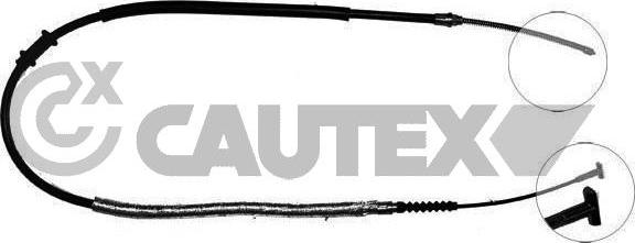 Cautex 218004 - Kabel, dayanacaq əyləci furqanavto.az