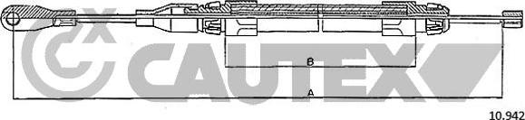 Cautex 766235 - Kabel, dayanacaq əyləci furqanavto.az