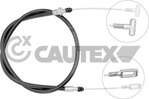 Cautex 761046 - Kabel, dayanacaq əyləci furqanavto.az