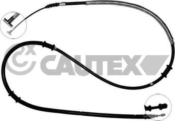 Cautex 761034 - Kabel, dayanacaq əyləci furqanavto.az