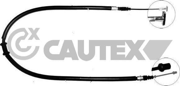 Cautex 761035 - Kabel, dayanacaq əyləci furqanavto.az