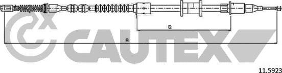 Cautex 762003 - Kabel, dayanacaq əyləci furqanavto.az