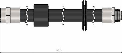 CAVO C900 432A - Əyləc şlanqı furqanavto.az