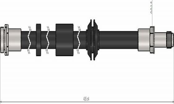 CAVO C900 505A - Əyləc şlanqı furqanavto.az