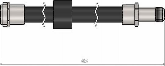 CAVO C900 673A - Əyləc şlanqı furqanavto.az