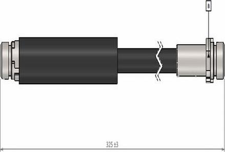 CAVO C900 821A - Əyləc şlanqı furqanavto.az