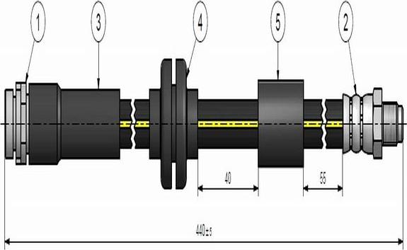 CAVO C900 341A - Əyləc şlanqı furqanavto.az