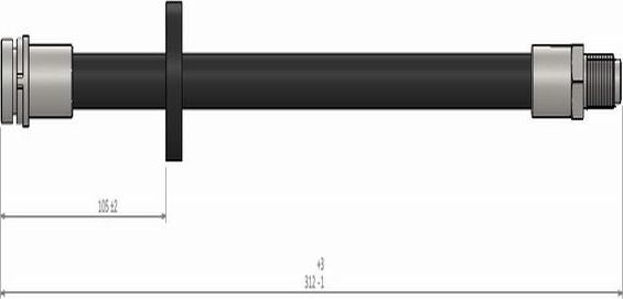 CAVO C900 343A - Əyləc şlanqı furqanavto.az