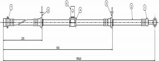 CAVO C800 418A - Əyləc şlanqı furqanavto.az