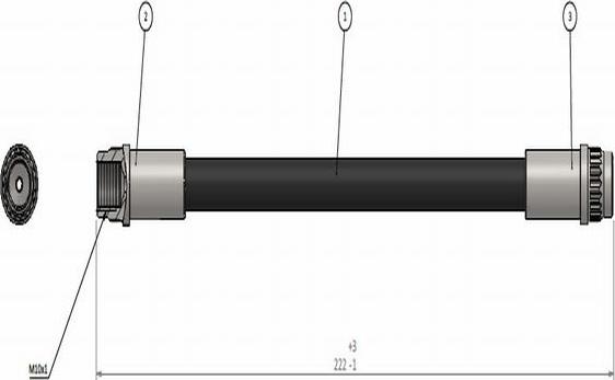 CAVO C800 564A - Əyləc şlanqı furqanavto.az