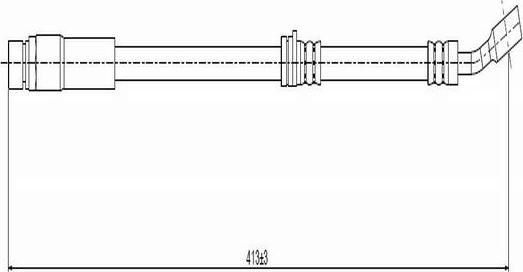 CAVO C800 515A - Əyləc şlanqı furqanavto.az