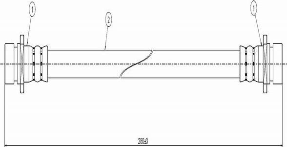 CAVO C800 302A - Əyləc şlanqı furqanavto.az