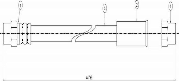 CAVO C800 220A - Əyləc şlanqı furqanavto.az