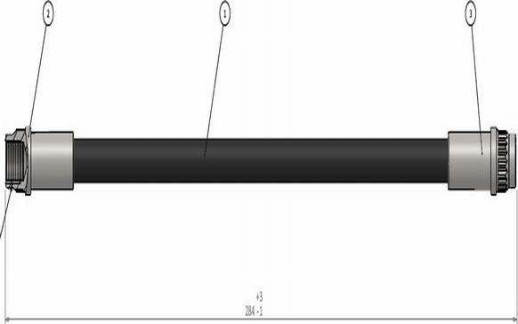 CAVO C800 756A - Əyləc şlanqı furqanavto.az