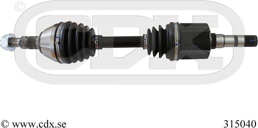 CDX 315040 - Sürücü mili furqanavto.az