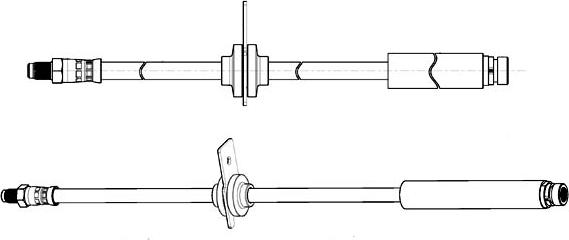 CEF 514645 - Əyləc şlanqı furqanavto.az