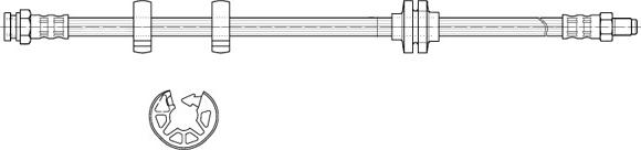 CEF 516997 - Əyləc şlanqı furqanavto.az