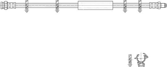 CEF 516965 - Əyləc şlanqı furqanavto.az