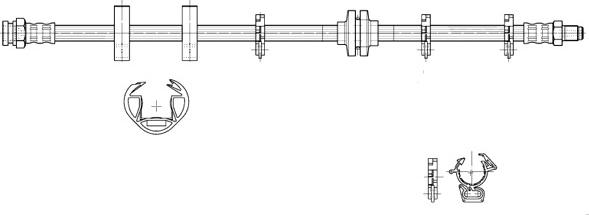 CEF 516984 - Əyləc şlanqı furqanavto.az