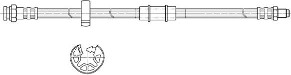 CEF 516878 - Əyləc şlanqı furqanavto.az