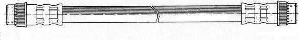 CEF 510974 - Əyləc şlanqı furqanavto.az