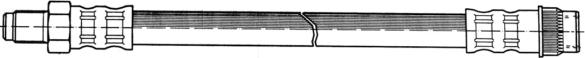 CEF 510943 - Əyləc şlanqı furqanavto.az