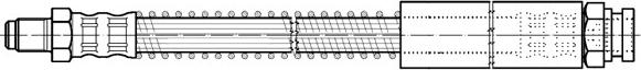 CEF 510572 - Əyləc şlanqı furqanavto.az