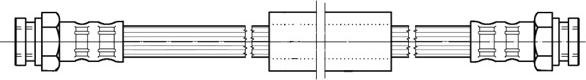 CEF 510024 - Əyləc şlanqı furqanavto.az