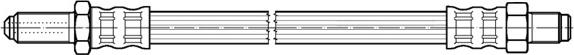 CEF 510840 - Əyləc şlanqı furqanavto.az