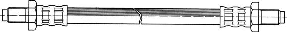 CEF 510528 - Əyləc şlanqı furqanavto.az