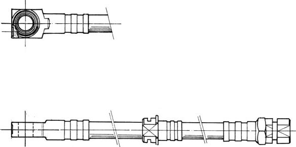 CEF 510743 - Əyləc şlanqı furqanavto.az